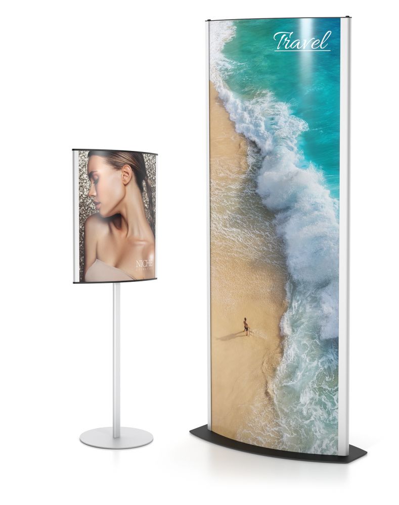 22x84 Large Poster Display Sign Stand For Rigid Boards