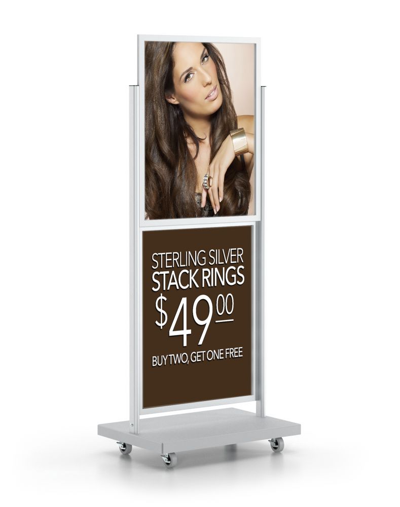 Testrite Visual  Hercules Roll Around™ SignHolders