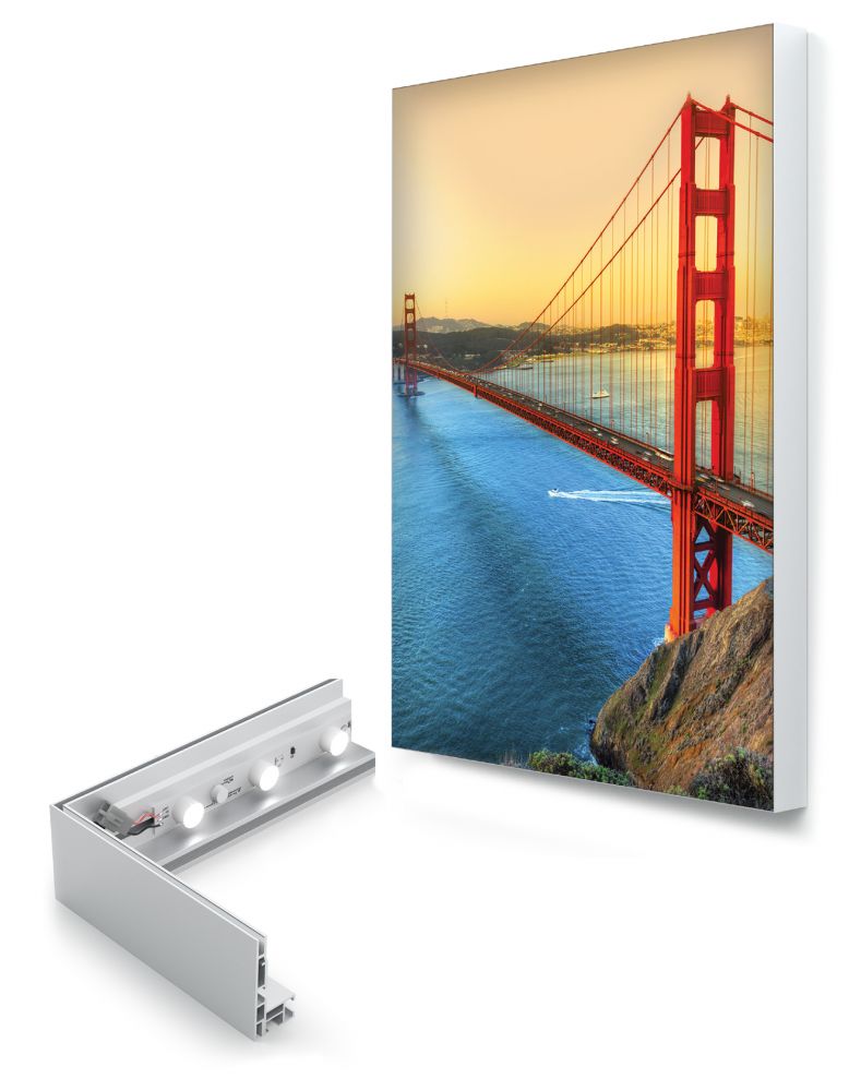 SEG Frames - Non-lit & LED Backlit - Silicone Edge Graphics