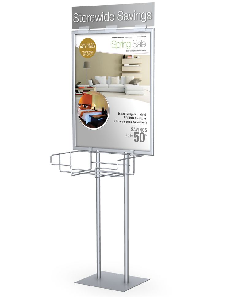 Value Line 22x28 A-Frame Message Board with Grease Pencil Kit – FloorStands