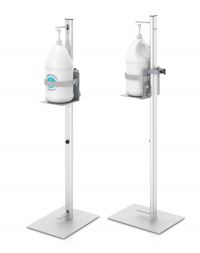 Details about   Nautical Sanitiser Dispenser Stand foot Operated floor sanitizer station